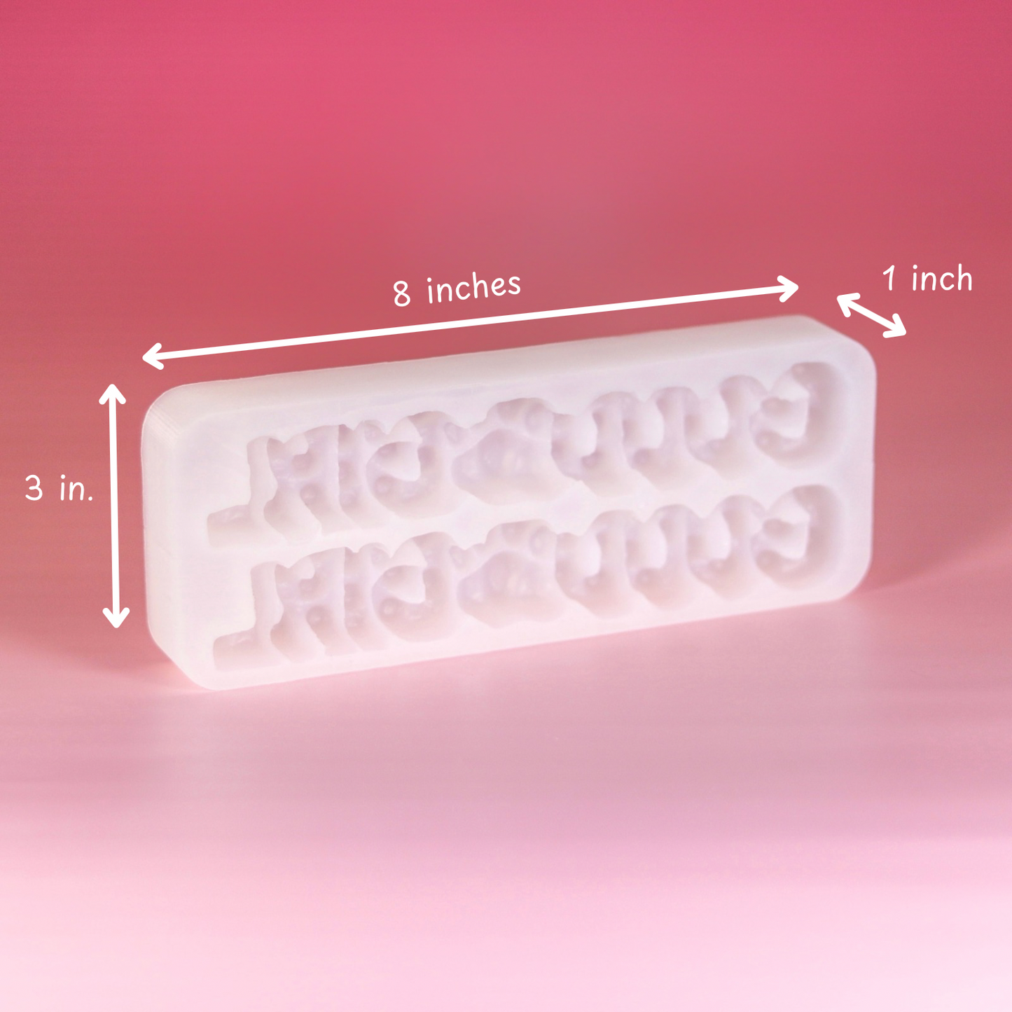 ‘Good Girl’ Homemade Dental Stick Silicone Mold