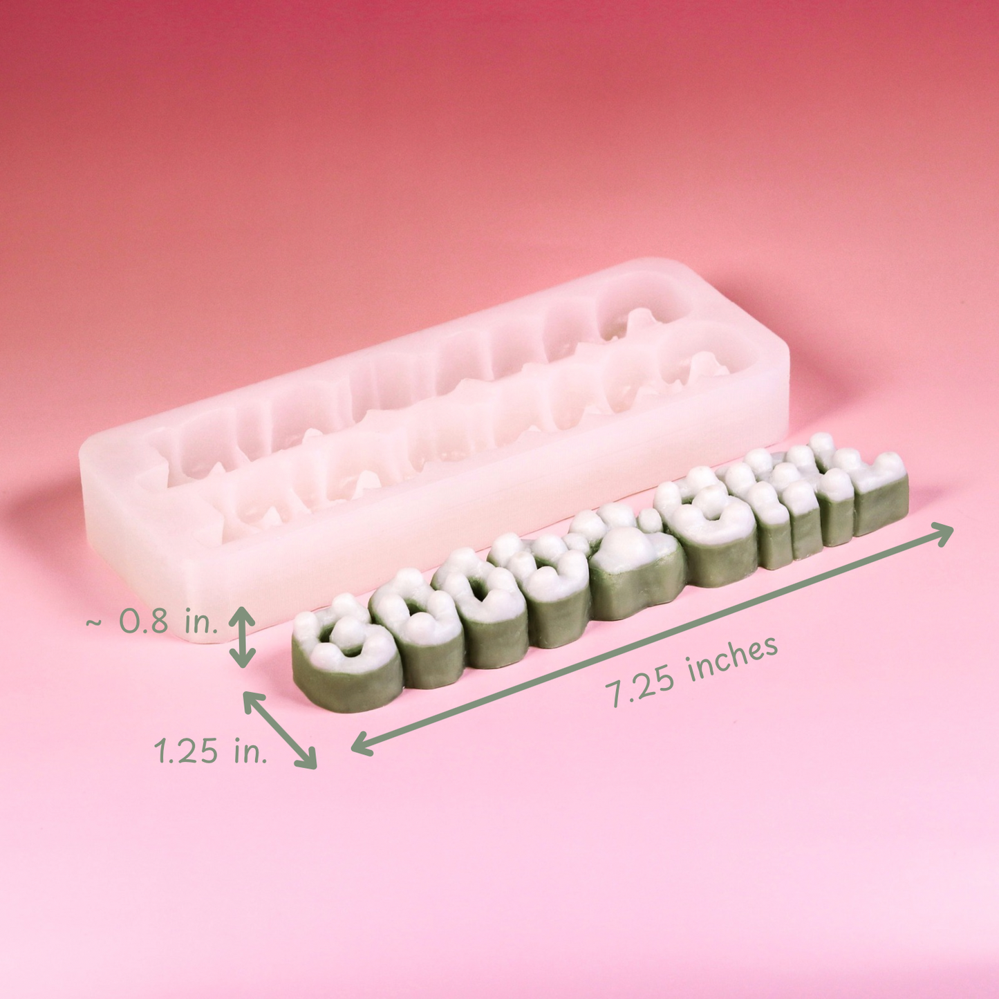 ‘Good Girl’ Homemade Dental Stick Silicone Mold