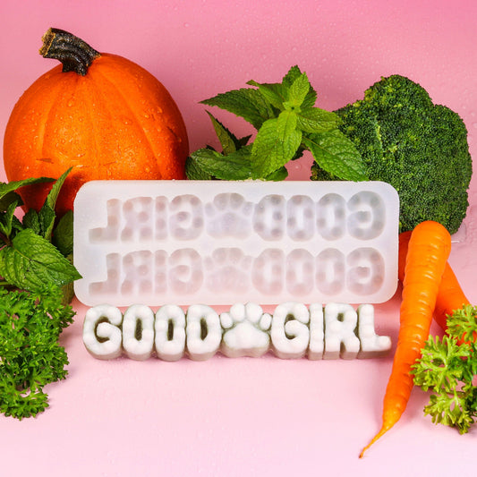 ‘Good Girl’ Homemade Dental Stick Silicone Mold - Pearly Bites